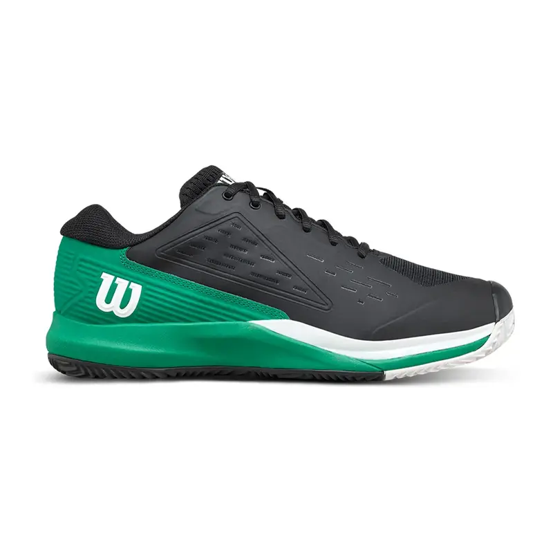 Wilson Rush Pro Ace Clay Black Standaard