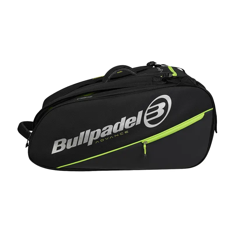 Bullpadel Advance Black Green, voorkant