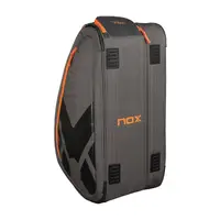 Nox AT10 Team Padelbag Grey/Orange, zijkant