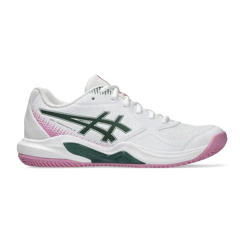 ASICS Gel Dedicate 9 Padel White/Pink Standaard