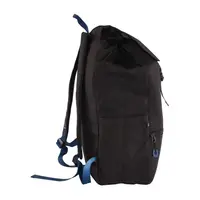 Siux Pulse Black Backpack, zijkant