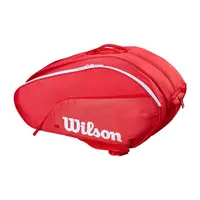 Wilson Padel Tour Bag 2025 Red, schuin