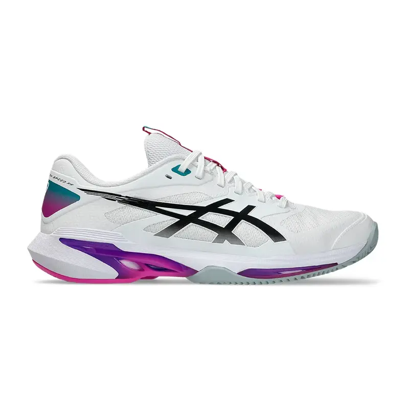 ASICS Solution Speed FF 4 Clay White/Lilac Standaard