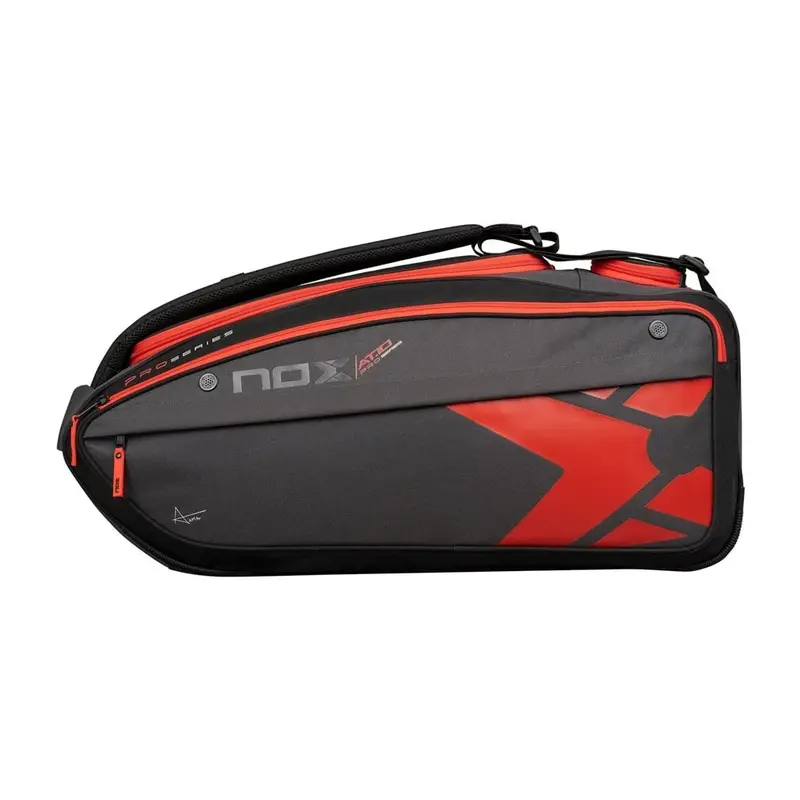 Nox AT10 XXL Black Red Padelbag, voorkant