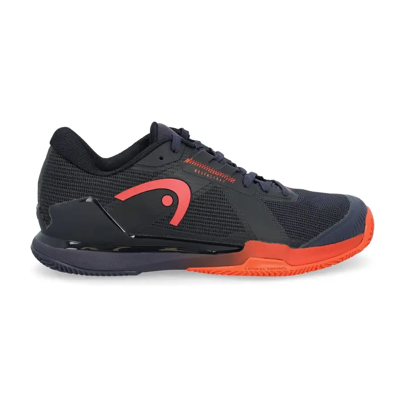 Head Sprint Pro 4.0 Clay Dark Blauw