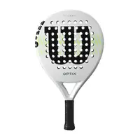 Wilson Optix V1 White Padel 2 Padel Racquet, voorkant