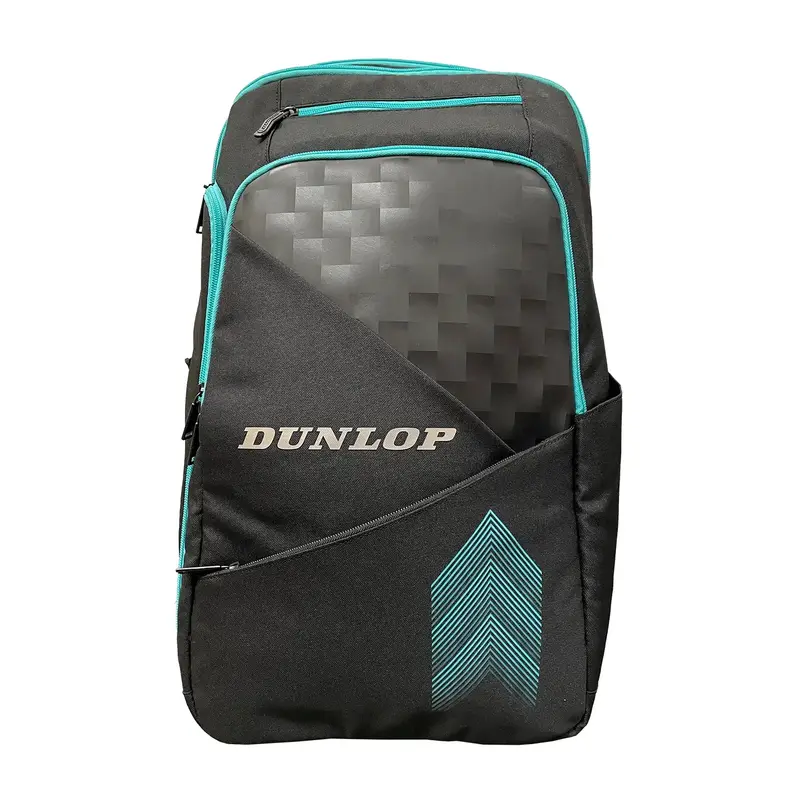 Dunlop Backpack Elite Backpack Black/Petrol, voorkant