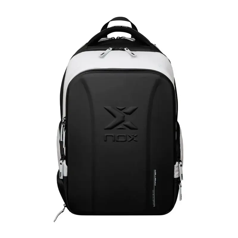 Nox Luxury Master Series Backpack White/Black, voorkant