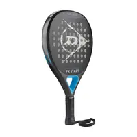 Dunlop FX Start Gun Metal/Cyan/Metallic Silver, schuin