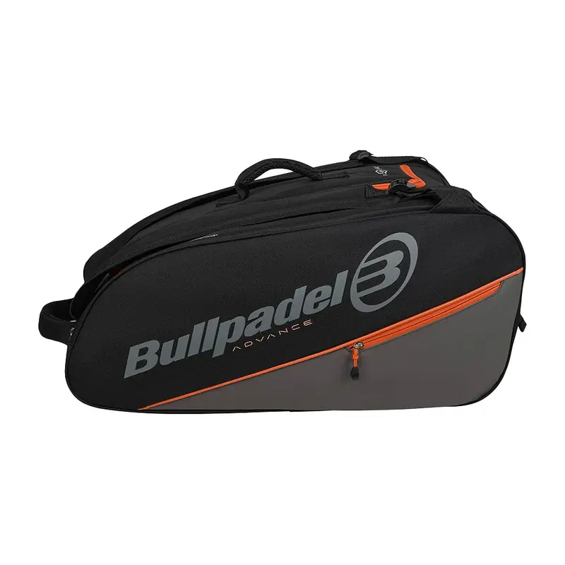Bullpadel Advance Black/Orange Unisex, voorkant