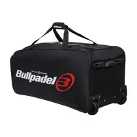 Bullpadel Black Trolley, schuin
