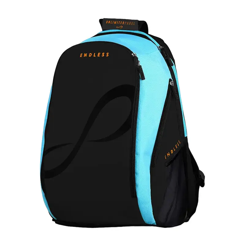 Endless Icon Blue Orange Backpack, voorkant