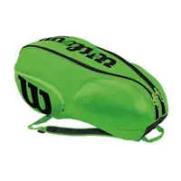 Wilson Mini Vancouver 6pk Green Black Bag, voorkant