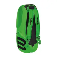 Wilson Mini Vancouver 6pk Green Black Bag, zijkant