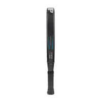 Dunlop FX Pro Gun Metal/Cyan/Metallic Silver, zijkant