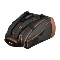 Nox Luxury Open Series Padelbag Black Brown, schuin