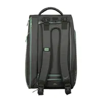 Nox AT10 Competition Trolley Padel Bag Black/Green, achterkant