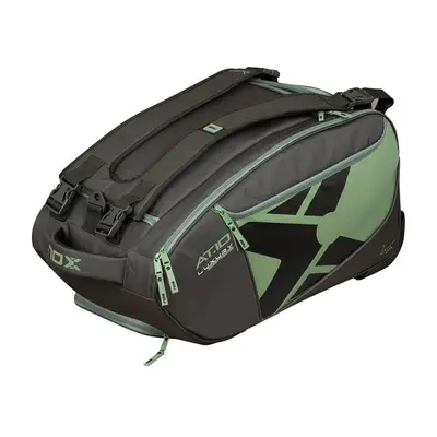 Nox AT10 Competition Trolley Padel Bag Black/Green