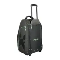 Nox AT10 Competition Trolley Padel Bag Black/Green, zijkant